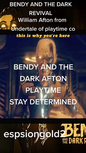 Bendy and the Dark Revival Cosplay Duet Sounds by Espsiongold2