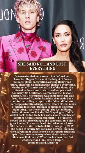 SHE SAID NO… AND LOST EVERYTHING