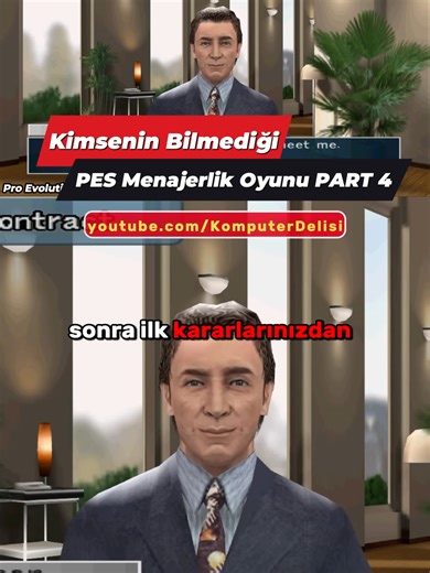 Kimsenin Bilmediği PES Menajerlik Oyunu 😳 PART 4 Konami’nin yıllar önce çıkardığı ve neredeyse unutulan Pro Evolution Soccer Management’te kadın asistan seçimi ekranını inceliyoruz. Menajer oluşturma, takım seçimi ve sezon boyunca size raporlar sunan sekreter sistemi o dönem için inanılmaz detaylıydı. PES 5 oyun motoruyla maçların 3D izlenebilmesi bu oyunu klasik futbol menajerlik oyunlarından tamamen ayırıyor. Retro PES, eski PS2 futbol oyunları ve gizli Konami projelerini seviyorsan bu video 
