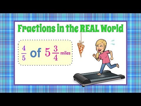Fractions in the Real World | 7.NS.A.3 💚💙