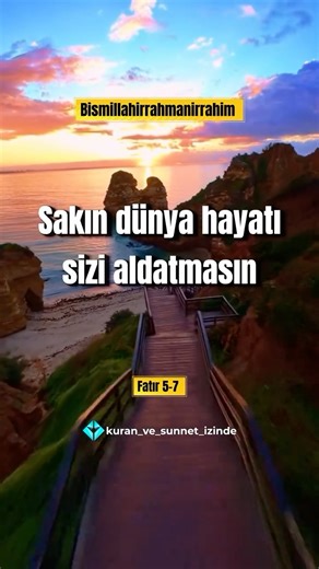 kuran_ve_sunnet_izinde on Instagram: "Fatır Suresi 5-7. Ayet Meali . . . . #kuran #kuranikerim #allah #ibadet #hzmuhammed #islam #sunnet #quran #namaz #dua #huzur #rahmet #cennet #hadis #hadisler #hadislerleislam #turkey #dinivideolar #dinisozler #din #kuranmeali"