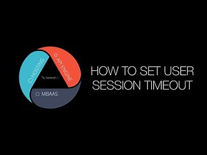 How to set session timeout in Backendless