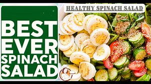 Healthy Spinach Salad