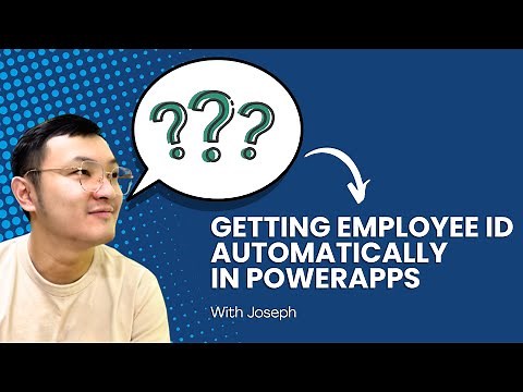 Getting Employee ID Automatically In PowerApps Using Microsoft Graph