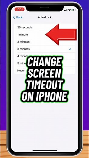 How to Change SCREEN TIMEOUT on iPhone - On Longer #howtochangescreentimeout