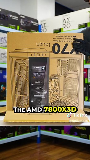 HYTE Y70 Touch: The Ultimate Gaming PC Case with RTX 4080 Super & AMD Ryzen 7800X3D