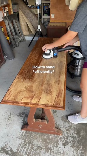 How to sand furniture efficiently | Sanding Wood Furniture