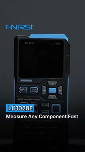 FNIRSI LC1020E 100kHz LCR Meter | Unboxing & Reviewing Auto Detect Resistors, Capacitors & Inductors