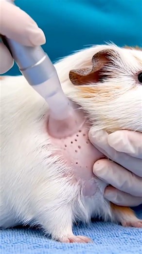 Gentle Blackhead Removal on the Pet’s Body ASMR Pet Skincare #PetPoreStudio#PetSkincare#PetASMR
