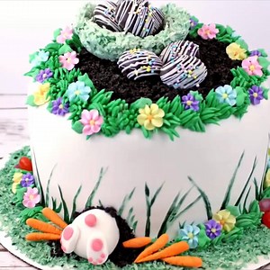 Bunny Butt Cake for Easter Gretchen's Vegan Bakery | MetDaan Cakes