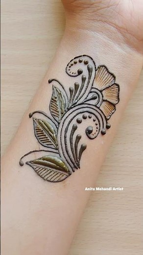 new very beautiful Mehandi design #mehndi #henna #mehndidesign #letestmehndi