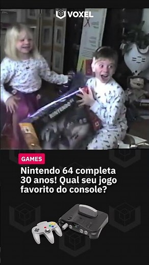 Qual seu jogo favorito do Nintendo 64? Console completa 30 anos