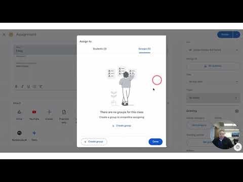 How to create a new assignment and set a due date