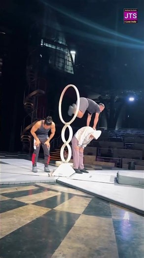 😱 Dangerous Ring Jump viral Circus 🎪 // #shortvideo #circus #viralvideo #reels #shortsfeed