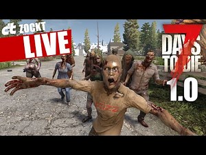 Finale Zombie-Apokalypse in 7 Days to Die 1.0 überleben (Streamer Weekend #02) | c't zockt LIVE