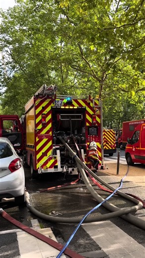 Incendie à Paris : Actions des pompiers en direct