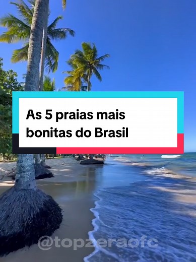 As 5 Praias Mais Bonitas do Brasil