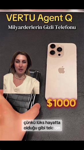 Milyarderlerin Gizli Telefonu: VERTU Agent Q