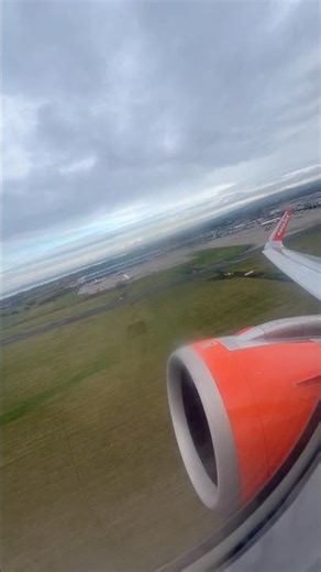 EasyJet onboard takeoff from Belfast International
