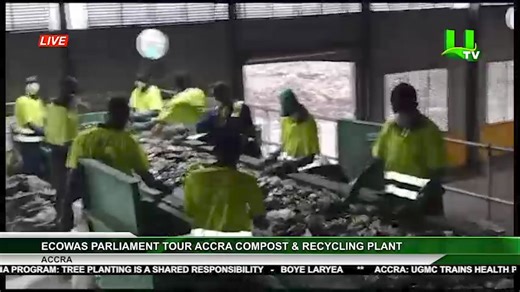 3.1K views · 60 reactions | ECOWAS Parliament tour Accra Compost & Recycling Plant #UTVNews | UTV Ghana | Facebook