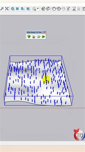 3DArcStudeo 3D Tree Maker SketchUp Plugin! #shorts