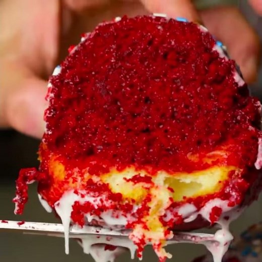 Mouth Watering Krispy Kreme Doughnut Cake