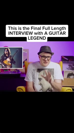 This is the Final Full Length INTERVIEW with A GUITAR LEGEND. #1970s #vinylstory #rockmusic #classicrock #90smusic