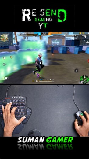 Re Send Gaming YT on Instagram: "Mastering Free Fire: Keyboard and Mouse Gameplay with Handcam"