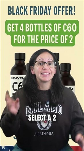 Buy 2 Get 2 FREE – Our Biggest C60 Offer of the Year (Black Friday Weekend Only!)