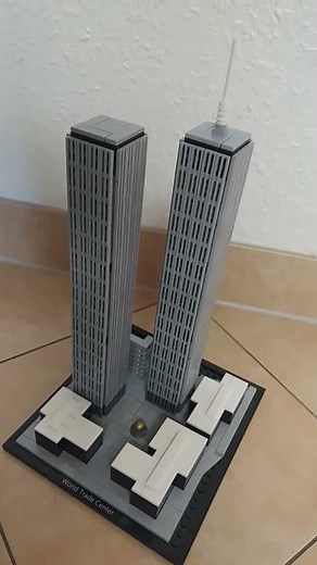 Lego World Trade Center Architecture MOC