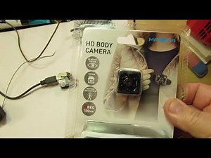 Maxxter Bodycam ACT-BCAM-01 test (part 1) how to make its illogic work in some way demo & schematic