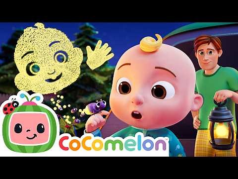 Camping with Dad! 🔦 Fireflies & Backyard Camping ⛺ | CoComelon Nursery Rhymes & Kids Songs