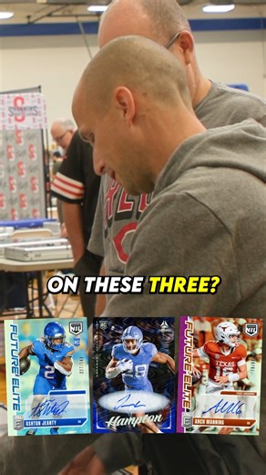 Are These Three Rookie Autos Worth The $475? 🤔 #reels #cardcollector2 #sportscards #cardshow #cardshop | CardCollector2