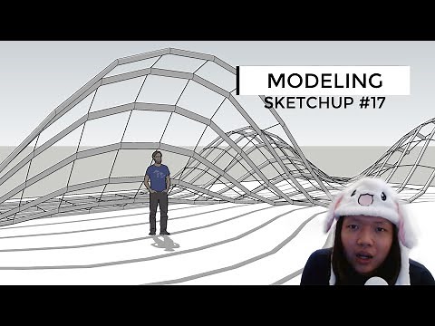 Curve, shell structure sketchup