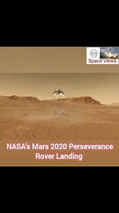NASA's Mars 2020 Perseverance Rover Landing This video depicts key events during entry, descent, and landing that will occur when NASA’s Perseverance rover lands on Mars February 18, 2021. In the span of about seven minutes, the spacecraft slows down from about 12,100 mph (19,500 kph) at the top of the Martian atmosphere to about 2 mph (3 kph) at touchdown in an area called Jezero Crater. #NASA #marsrover #mars #InternationalSpaceStation Perseverance will seek signs of ancient microbial life on 