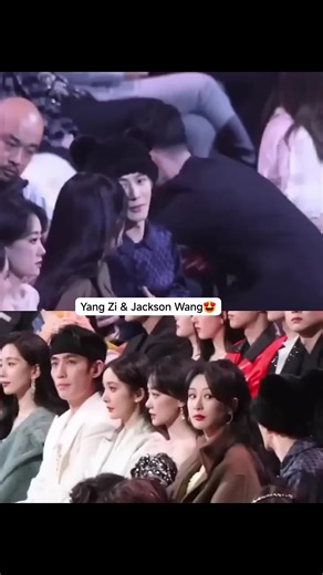 498K views · 10K reactions | Wang Jia'er talk to his idol Yang Zi殺 I wish one day, they have a collaboration in any project. Like Music Videos or Drama #YangZi #JacksonWang | Christine Mandong | Facebook