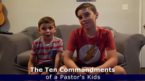 Our boys share a humorous look at some expectations of a pastor's kids. | Trent Tribe