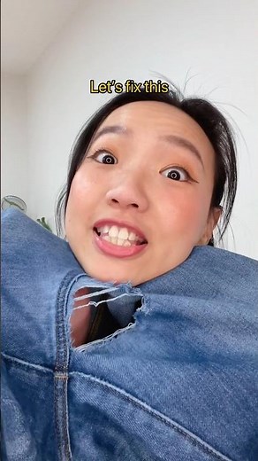 Mending the BIGGEST hole I’ve seen 🥹