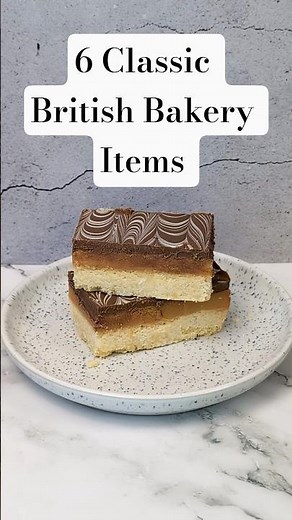 6 Classic British Bakery Items! #britishbaking #recipe #bake
