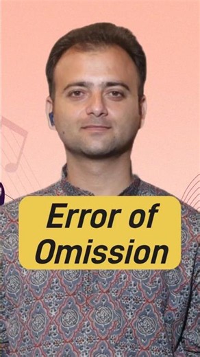 Error of Omission Explained | Accounting Errors | Class 11 Accounts #Shorts