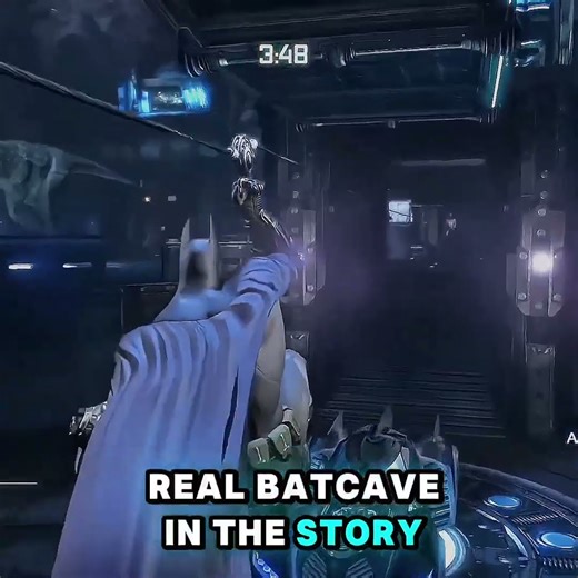 Which Batman Game Has the Best Batcave #batman #batcave #shorts #videogames