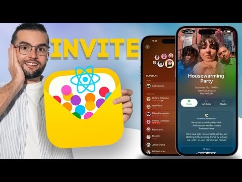 Build the Apple Invites App with React Native & Reanimated