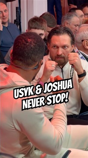 ANTHONY JOSHUA & OLEKSANDR USYK NEVER EVER STOP!