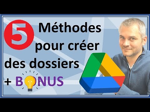 💥DRIVE💥 5 moyens de créer des dossiers dans Google DRIVE
