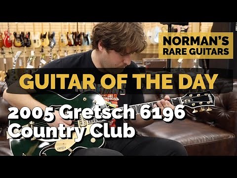 Guitar of the Day: 2005 Gretsch 6196 Country Club Cadillac Green | Norman's Rare Guitars
