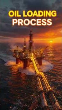 How Oil Is Extracted from Deep Sea🌊⛽#ocean