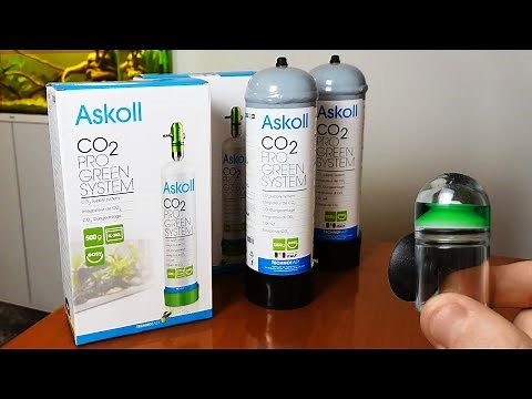 Impianto CO2 Pro Green System e TEST CO2 Permanente per Acquario