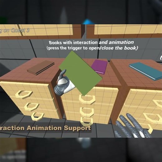 VR Essentials Pack for UE5 Trailer #vr #quest2 #quest3 #ue5 #unrealengine