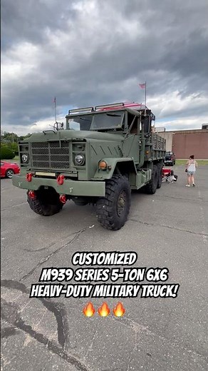 Custom M939 Series 5-Ton 6x6 Military Truck #m939 #6x6 #truck #military #armedforces #troops #shorts