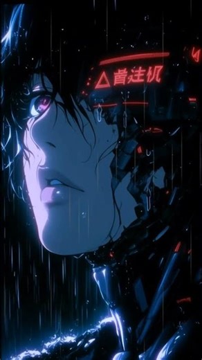 90s Cyberpunk Anime Aesthetic 🌧️ Synthwave Vibe #synthwave #retroanime #cyberpunk